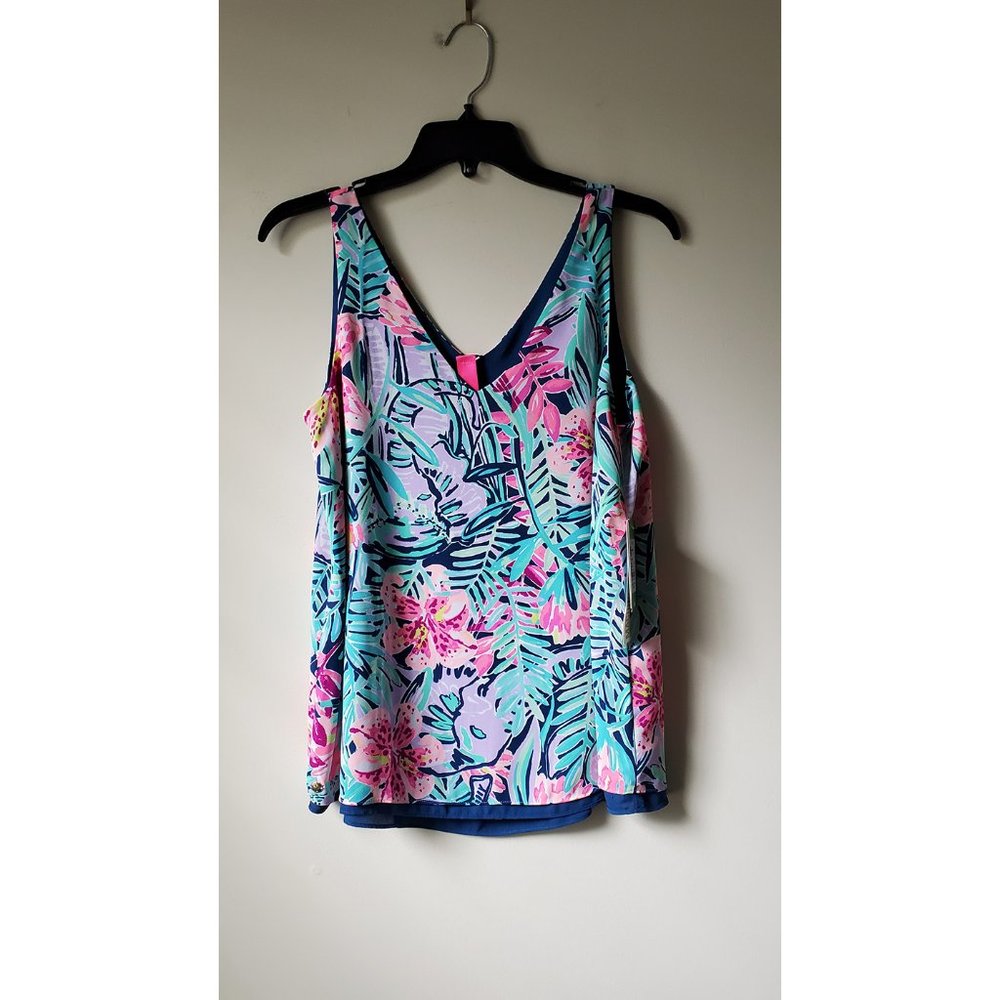 NWT Lilly Pulitzer Florin Reversible Tank Top, S